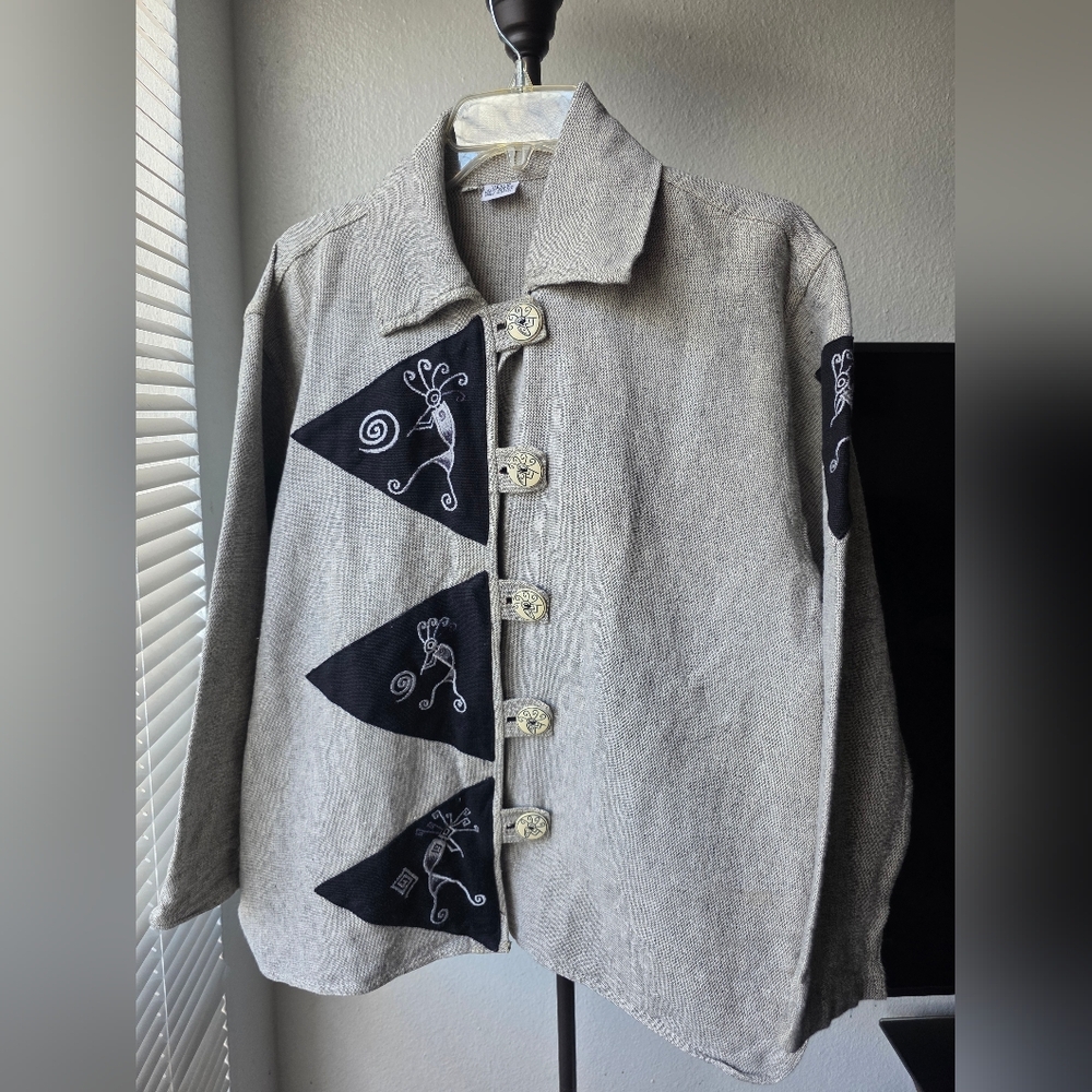VENUS Nepal Original Traditional Gray Jacket / Blazer